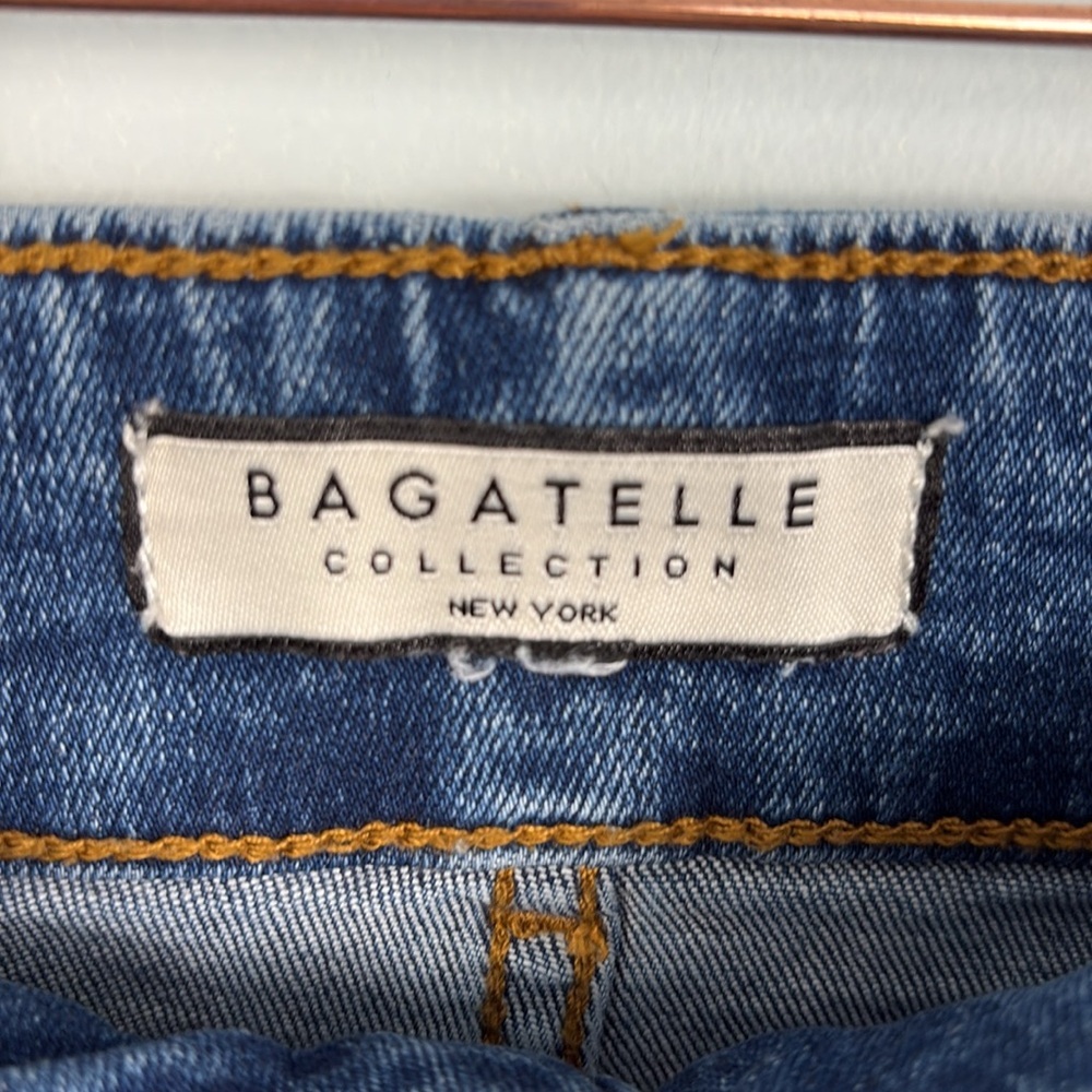 Women's Blue Wide-Leg Jeans - Picture 2 of 11